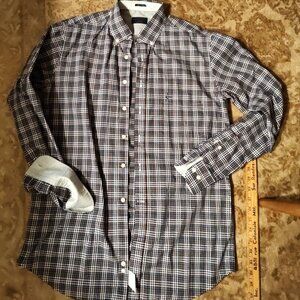 Paul & Shark Long Sleeve Shirt Men's M 15.5 Made In Italy